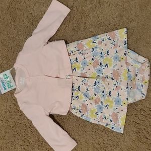 Carters Baby Girl Matching dress and sweater set $9 or 2 for $10
